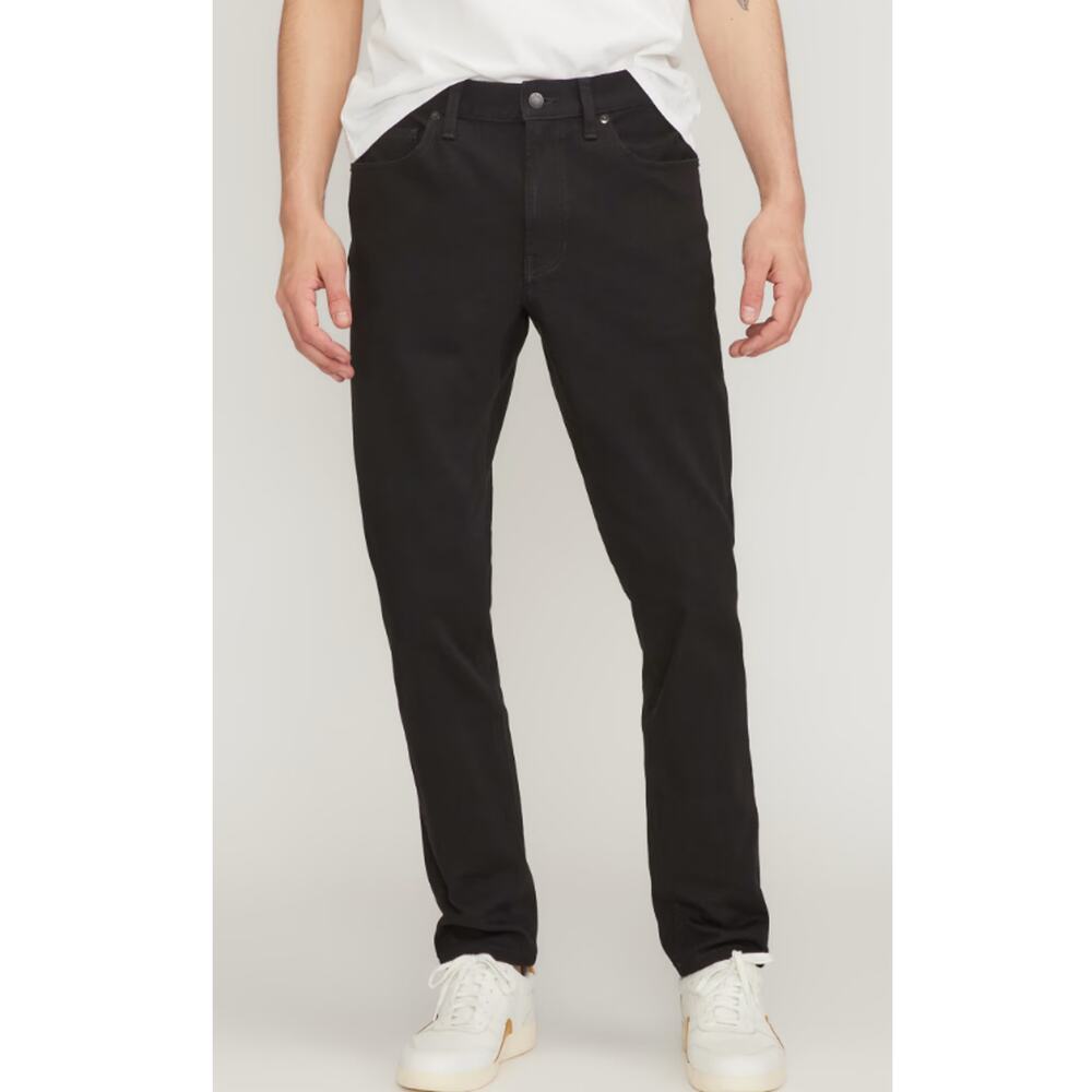 NWT Everlane Uniform Men's 31x32 The Slim 4-Way Stretch Organic Jean in Black
